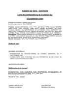 COMPTE RENDU CONSEIL MUNICIPAL DU 25 SEPTEMBRE 2024