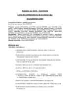 COMTPE RENDU CM DU 26 SEPTEMBRE 2025