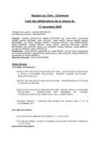 COMPTE-RENDU CONSEIL MUNICIPAL  DU 17 NOVEMBRE 2025