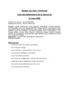 COMPTE RENDU CONSEIL MUNICIPAL DU 21 MARS 2026 