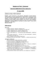 COMPTE-RENDU CONSEIL MUNICIPAL DU 31 MARS 2026