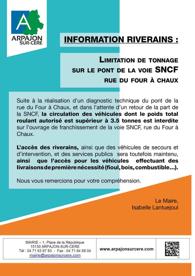 flyer rue four à chaux